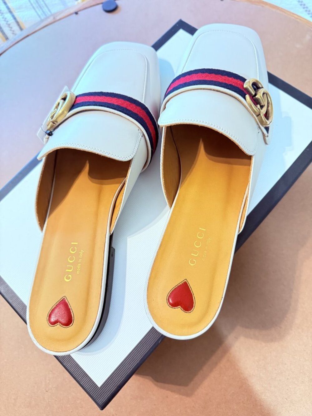 Gucci Double G Slipper Size 41